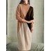 High neck contrasting color patchwork knitted long sleeved woolen dress HF3108-02-04 High neck contrasting color patchwork knitted long sleeved woolen dress HF3108-02-04